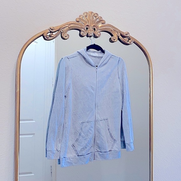 Lauren Moshi Tops - Lauren Moshi Long Sleeve Hoodie Size XS NWOT